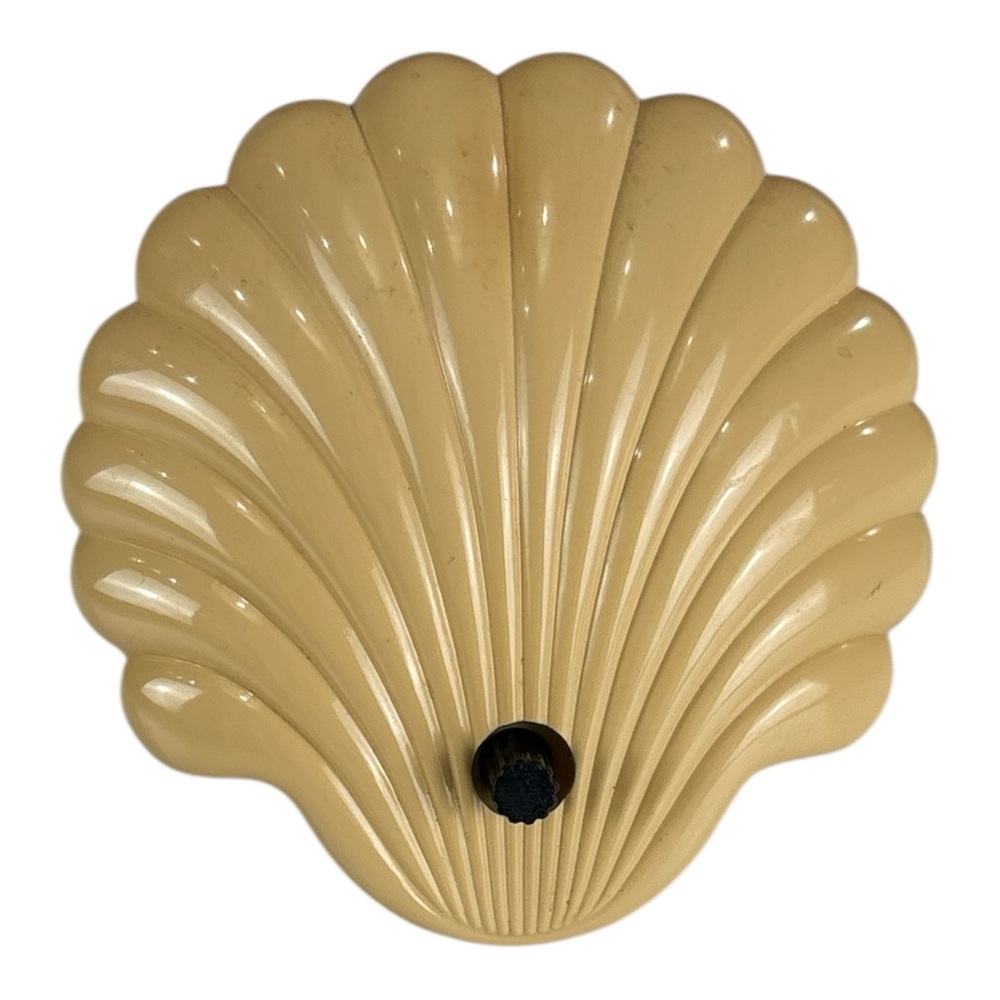 Sea shell shape mermaidcore VTG 90’s nightlight american tack hardware - Picture 5 of 13